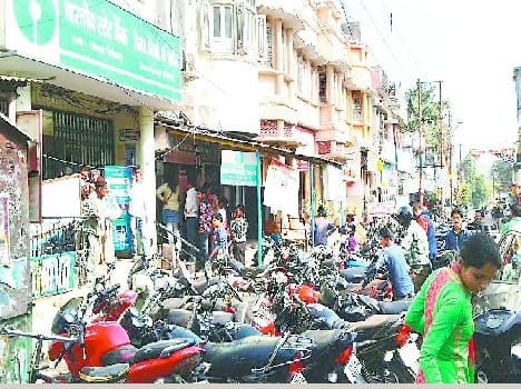 SBI made Ramnagar parking stand